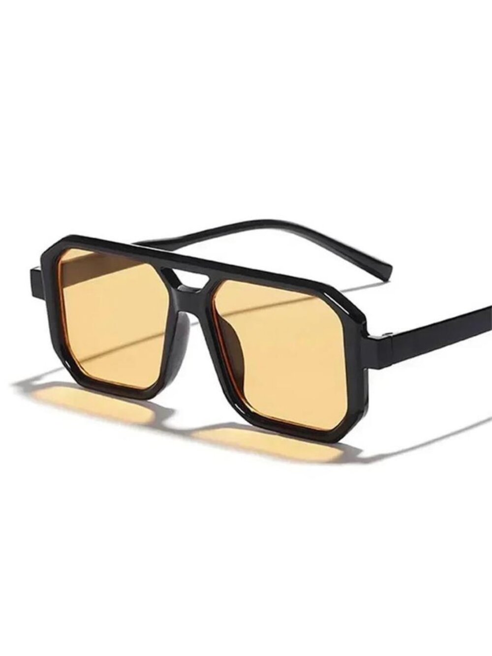 Retro Rectangle Sunglasses - Picture 2 of 4